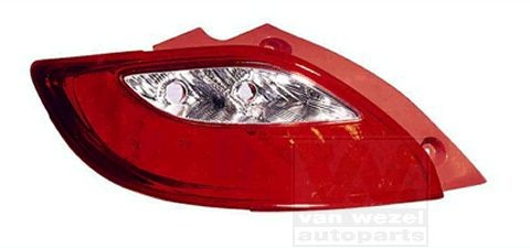 Do koszyka Lampa zespolona tylna lewa Mazda 2 II DE